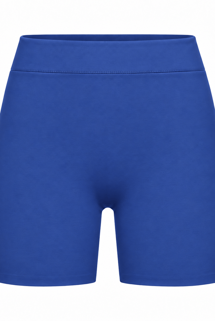 Lezat Bike Short Amparo Blue / XS Lyla Organic Cotton 4" Bike Short