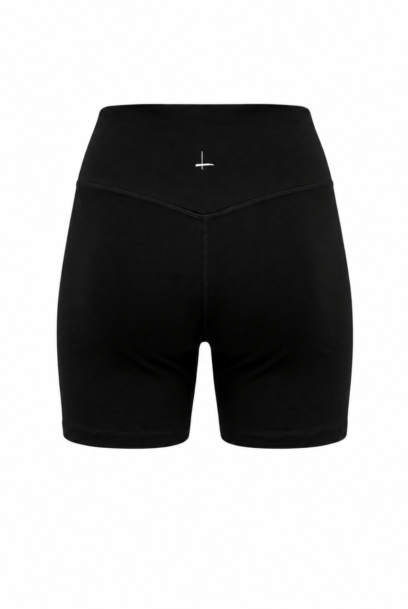 Lezat Bike Short Blake Organic Cotton High Waisted Pocketed Bike Short