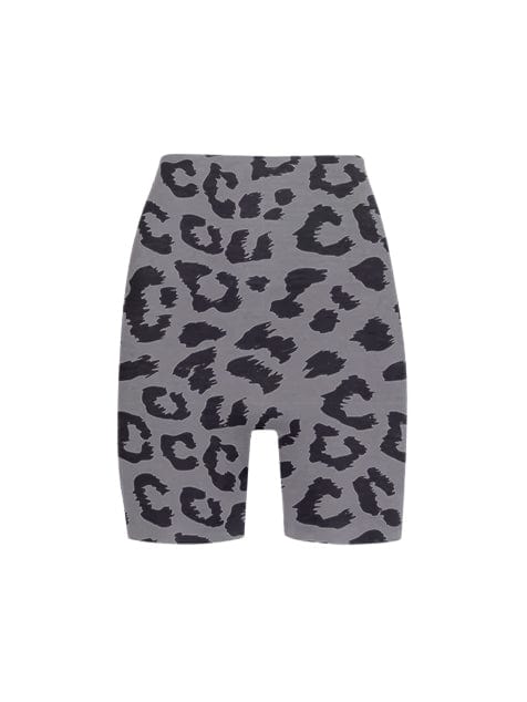 Lezat Bike Short Dark Heather Cheetah / XS Jolie Organic Cotton 7" Bike Short
