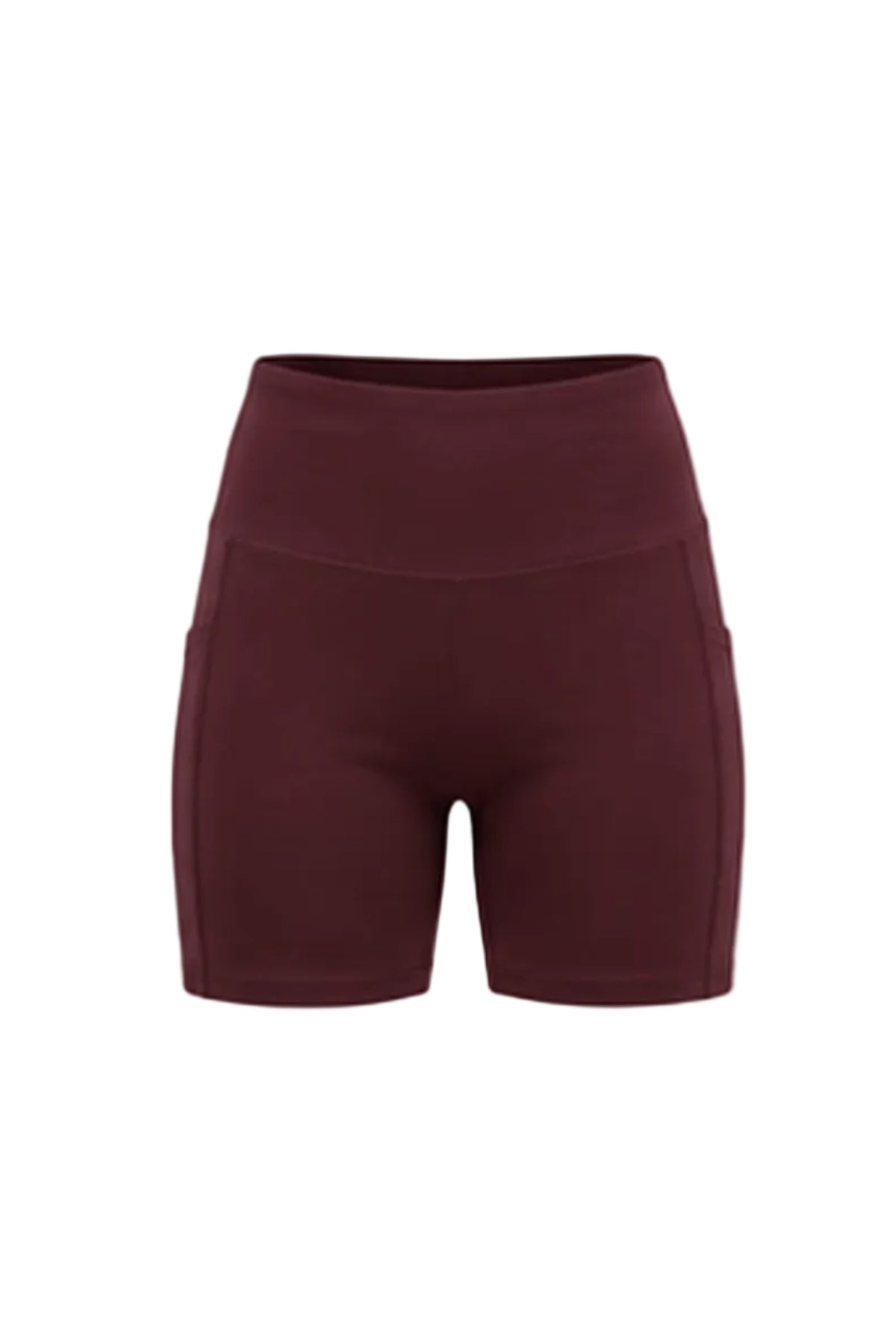 Lezat Bike Short Mahogany / XS Blake Organic Cotton High Waisted Pocketed Bike Short