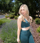 Lezat Bra Ada Organic Cotton Twist Around Sports Bra