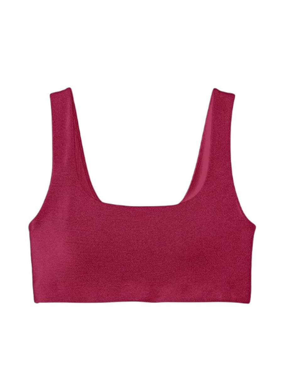 Lezat Bra Berry / XS Klara Organic Cotton Twist Back Sport Bra