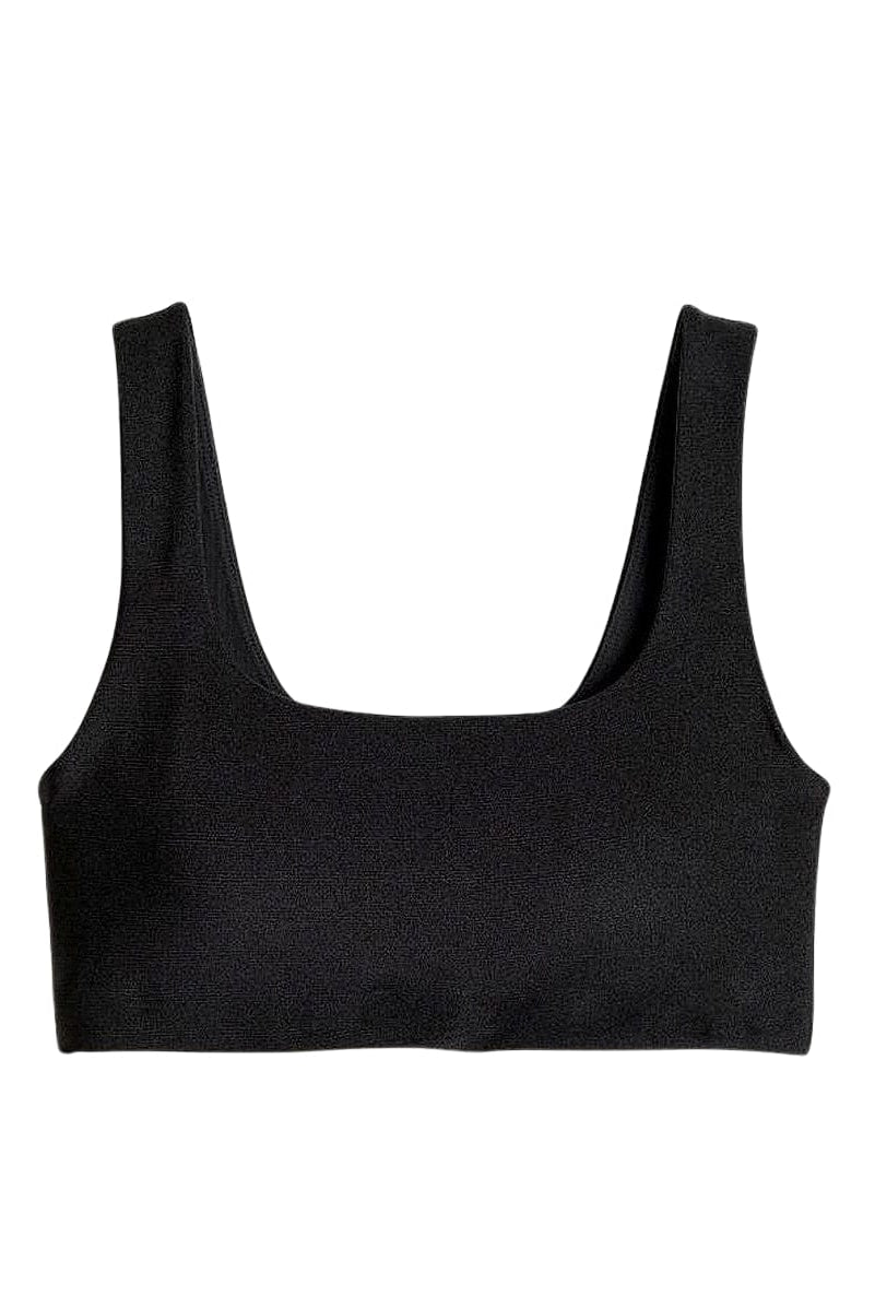 Lezat Bra Black / XS Klara Organic Cotton Twist Back Sport Bra