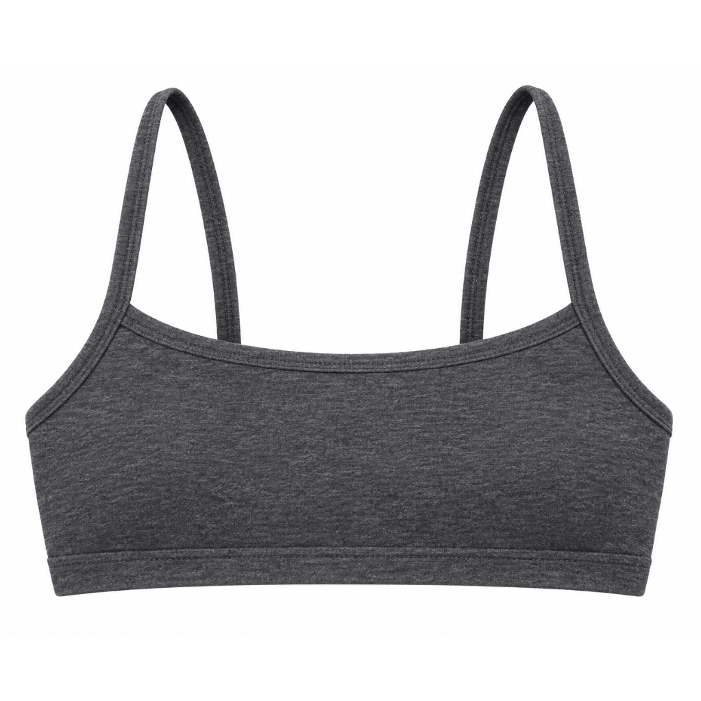 Lezat Bra Dark Heather Gray / XS Eve Organic Cotton Bralette