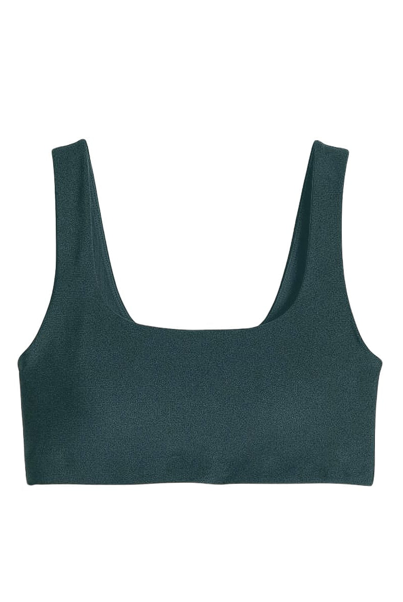 Lezat Bra Forest / XS Klara Organic Cotton Twist Back Sport Bra