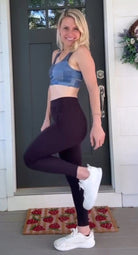 Lezat Bra Klara Organic Cotton Twist Back Sport Bra