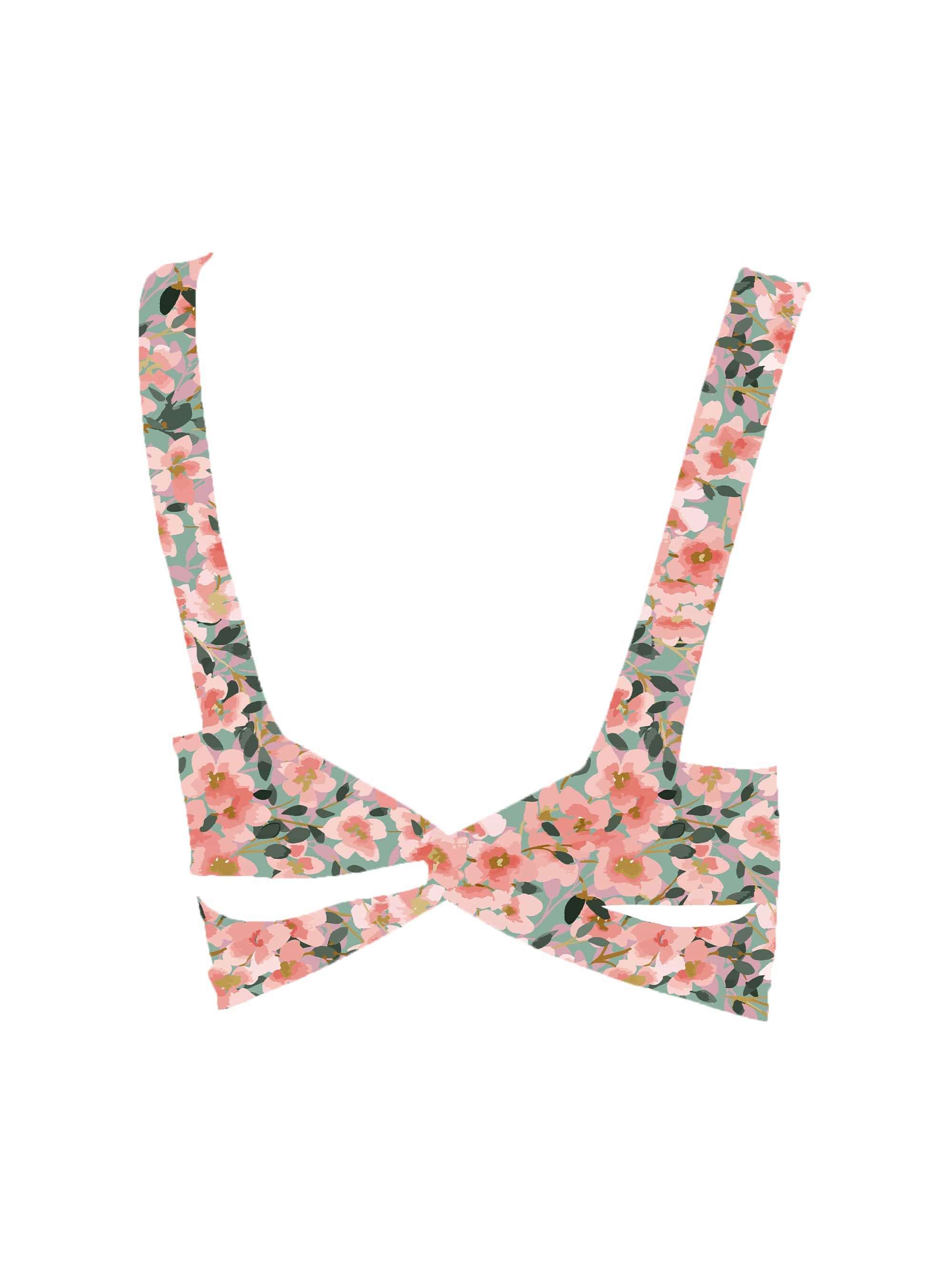 Lezat Bra Klara Organic Cotton Twist Back Sport Bra