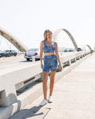 Lezat Bra Klara Organic Cotton Twist Back Sport Bra