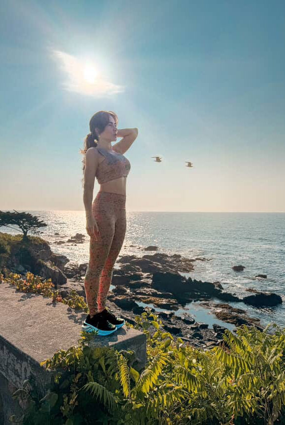 Lezat Bra Square Neck Organic Cotton Sports Bra