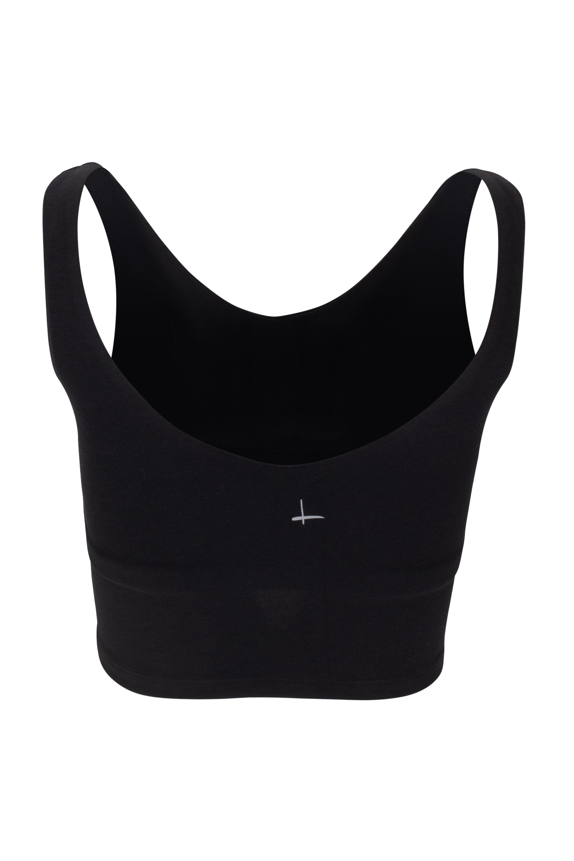 Lezat Bra V Neck Organic Cotton Crop Tank