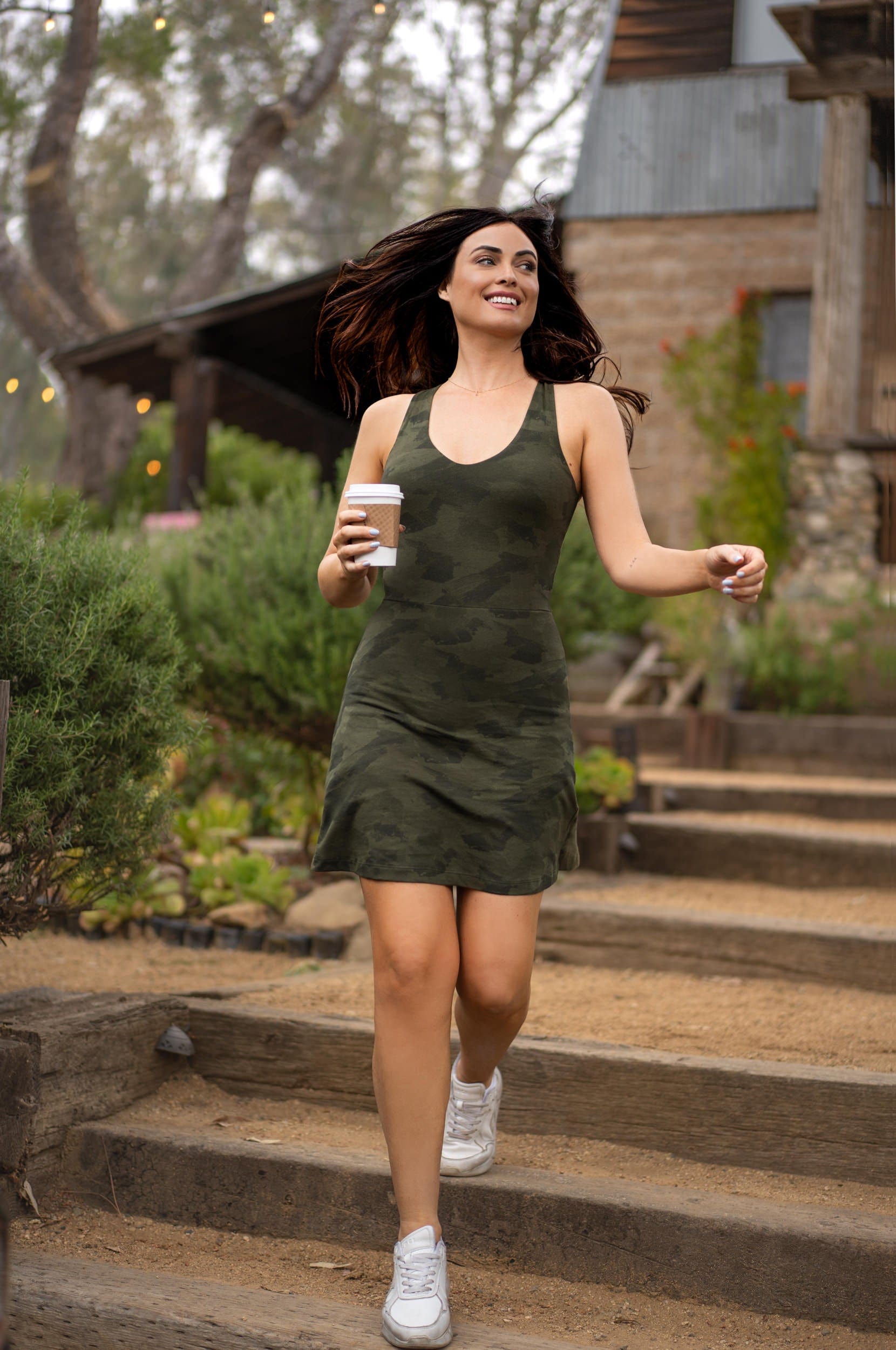 Lezat Dress Isla Racerback Organic Cotton Sport Dress