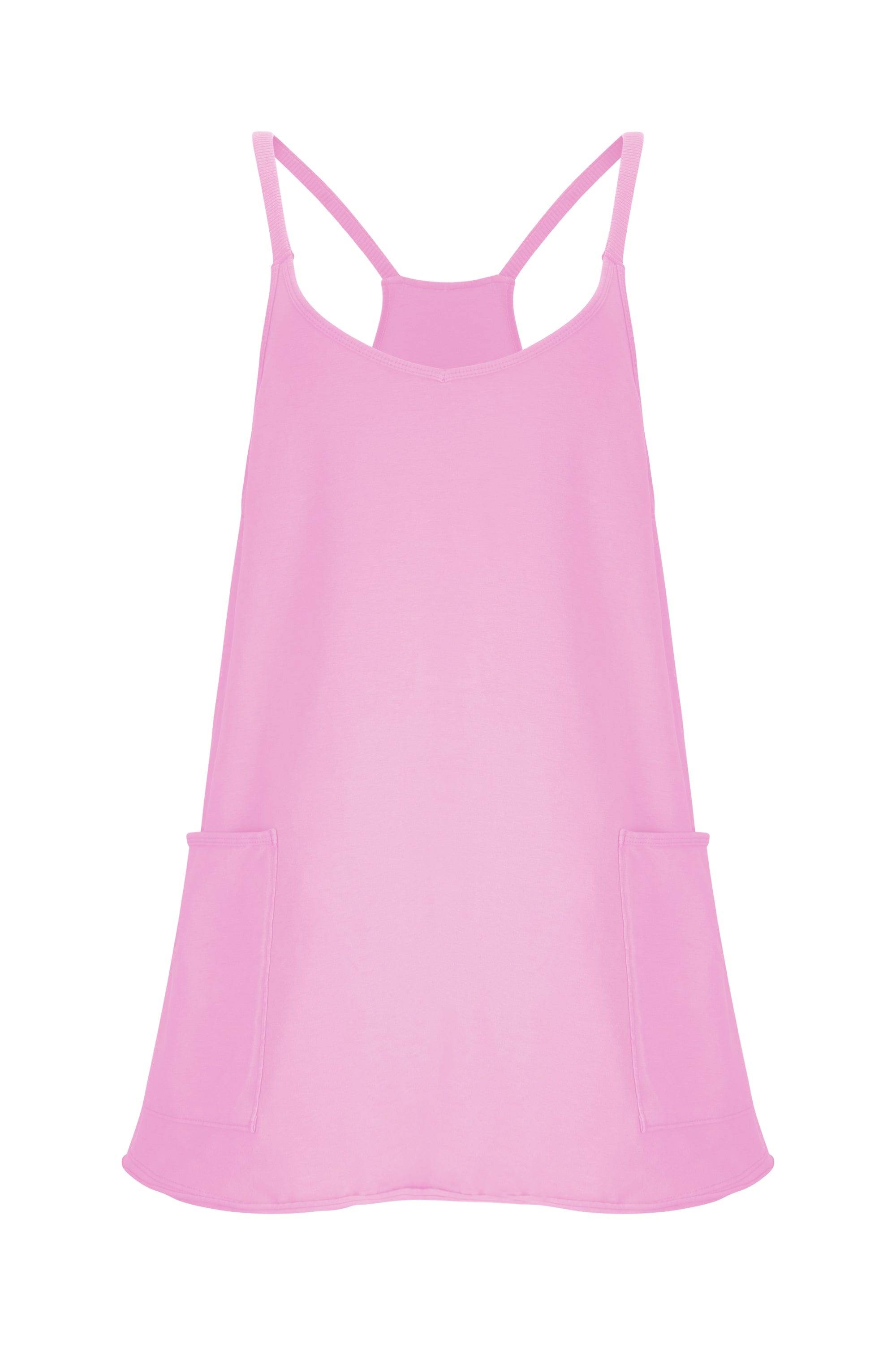 Lezat Dress Raya Short Mini Sport Dress - Ballet Pink