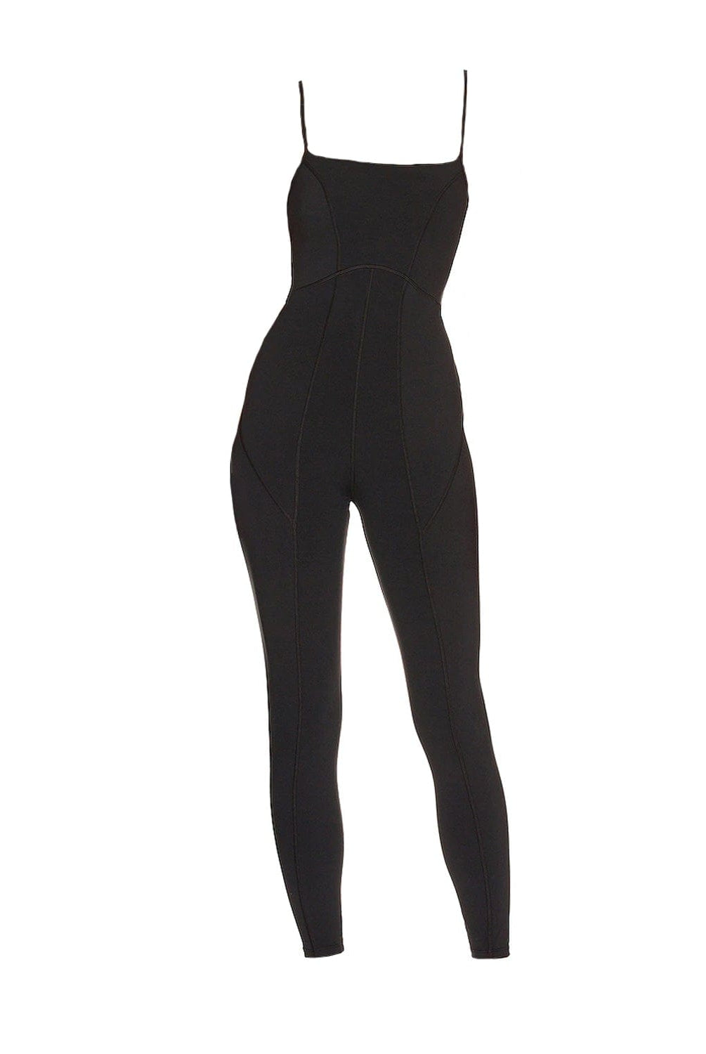 Lezat Jumpsuit Lorna Criss-Cross Organic Cotton Jumpsuit - Black