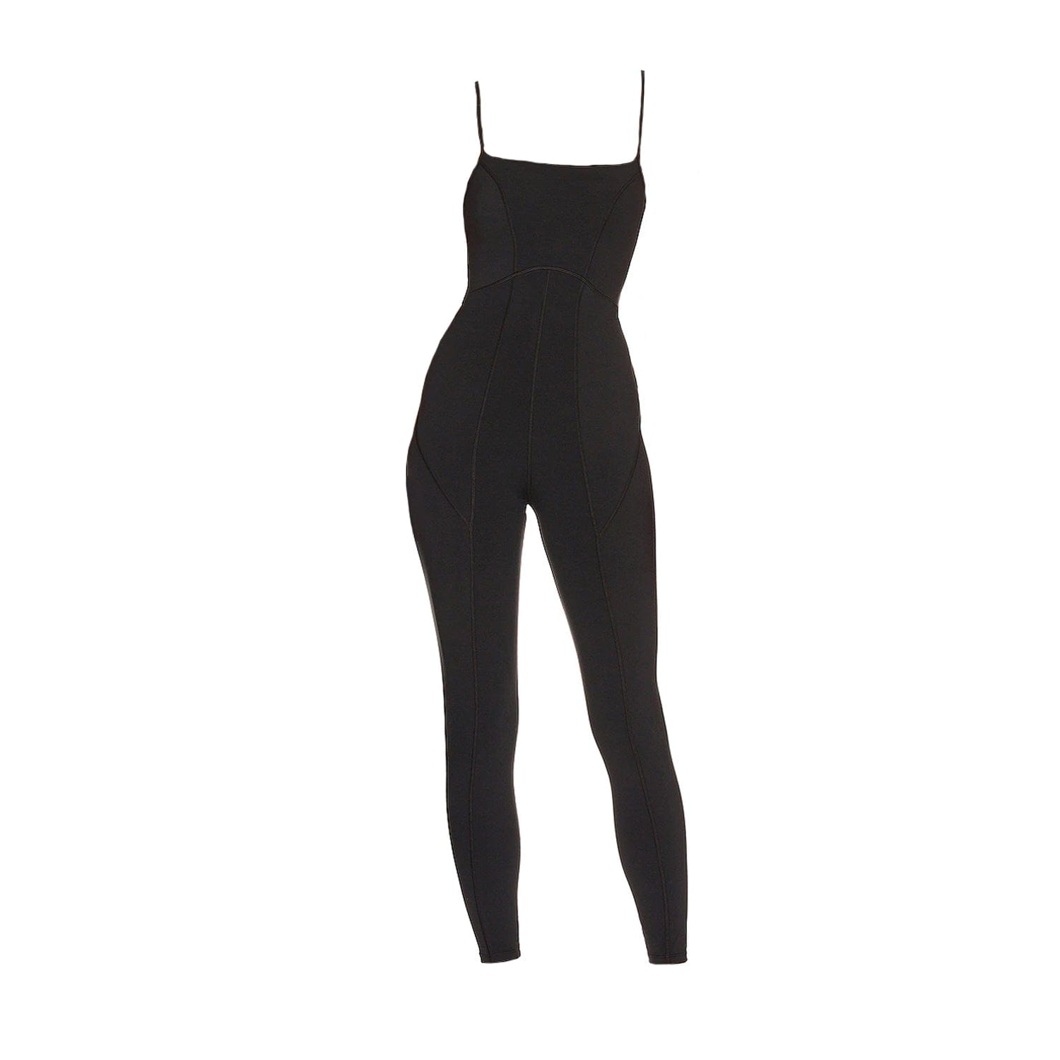 Lezat Jumpsuit Lorna Criss-Cross Organic Cotton Jumpsuit - Black