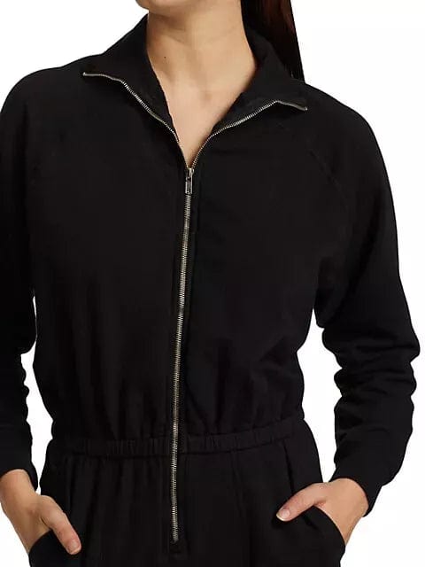 Lezat Jumpsuit Restore Soft Terry Jumpsuit - Black