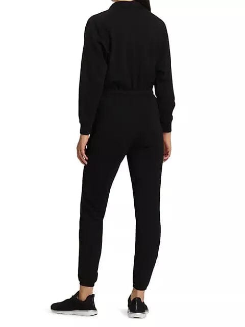 Lezat Jumpsuit Restore Soft Terry Jumpsuit - Black