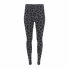 Lezat Legging Dark Heather Cheetah / XS Sara Organic Cotton Legging