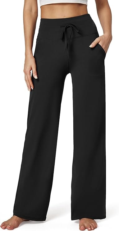 Lezat Legging Taylor Organic Cotton Wide Leg Pocketed Pant