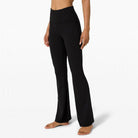 Lezat Legging Vanna Organic Cotton Bootleg Flare Pant - Black