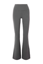 Lezat Legging Vanna Organic Cotton Bootleg Flare Pant - Dark Heather Grey