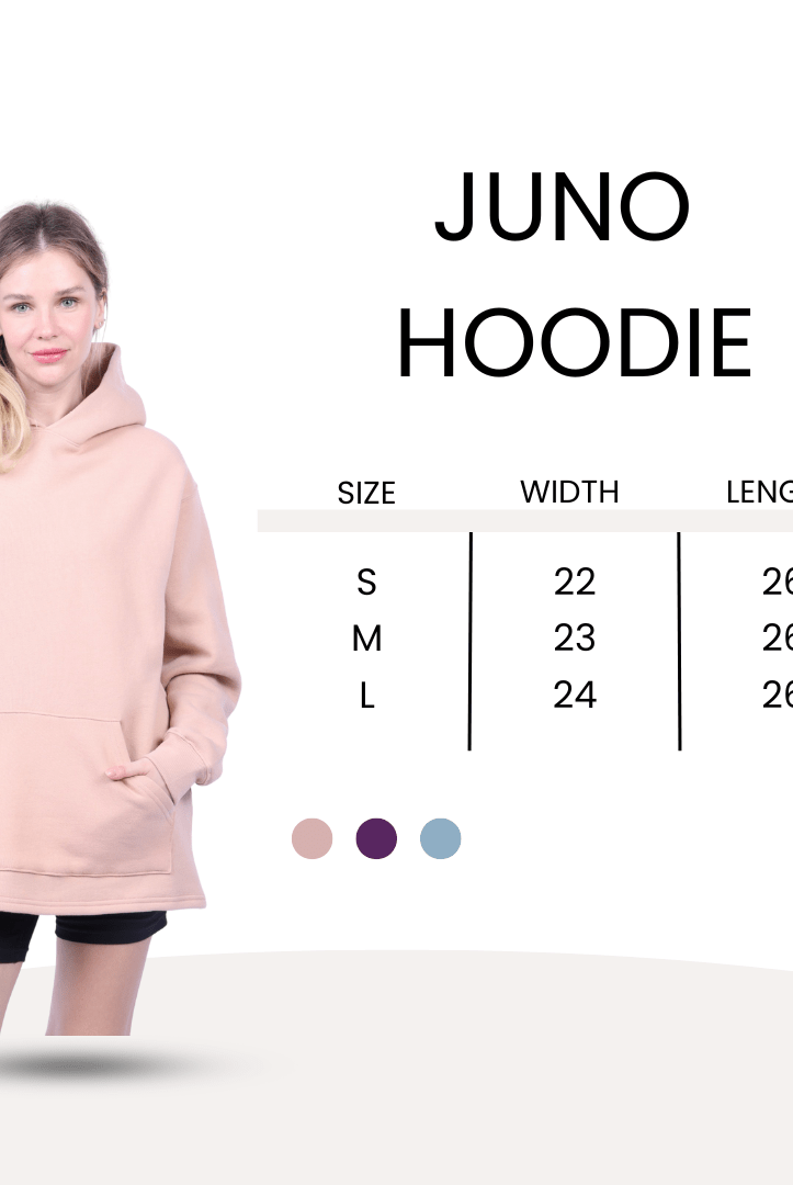 Lezat Pullover Juno Organic Cotton Oversized Heavyweight Hoodie Sweatshirt