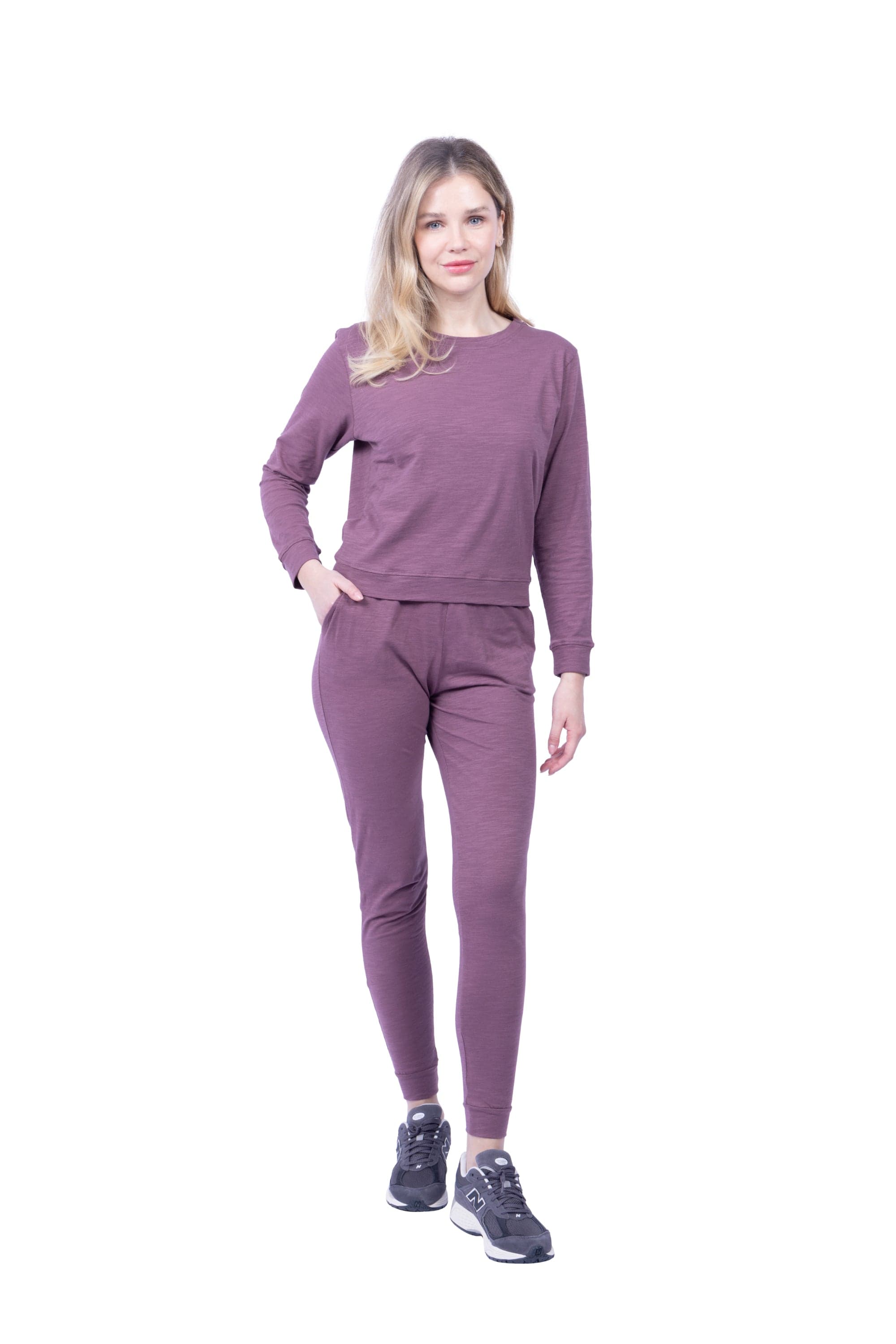 Lezat Pullover Tegan Organic Cotton Long Sleeve Pullover
