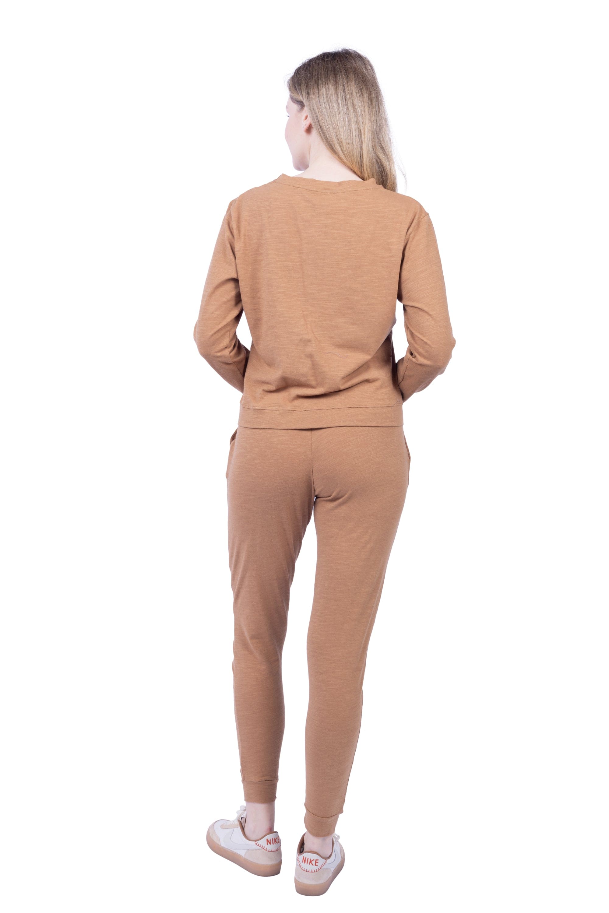 Lezat Pullover Tegan Organic Cotton Long Sleeve Pullover