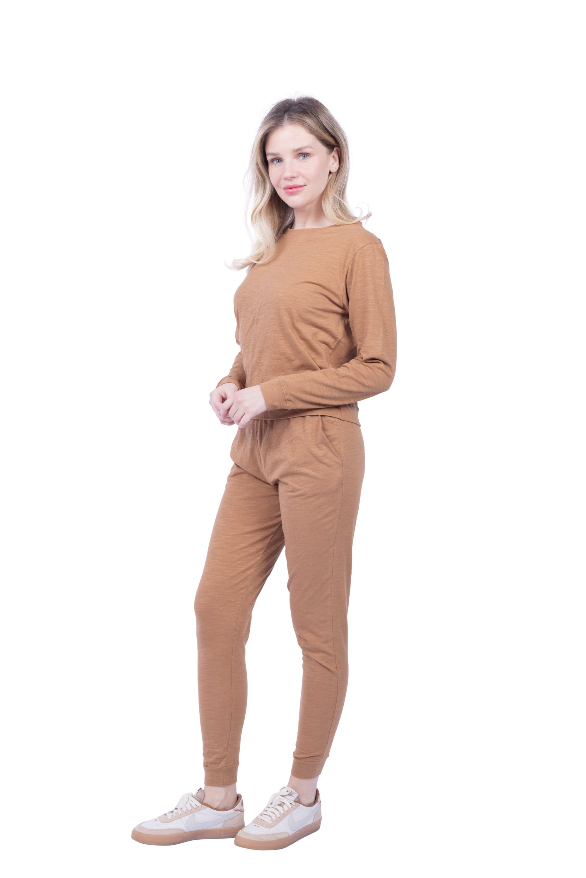 Lezat Pullover Tegan Organic Cotton Long Sleeve Pullover
