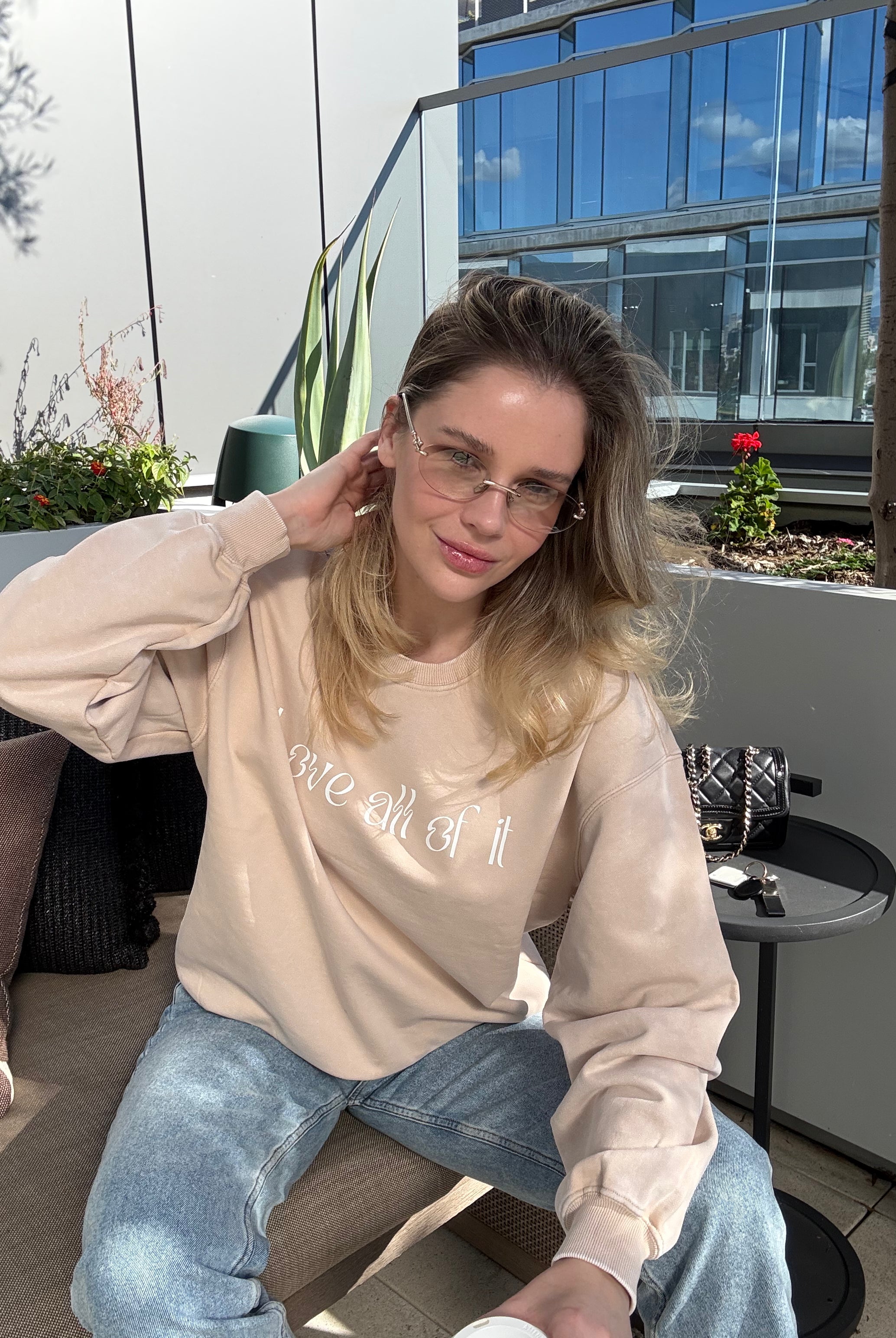 Lezat Sweatshirt Sammie Cotton Sweatshirt