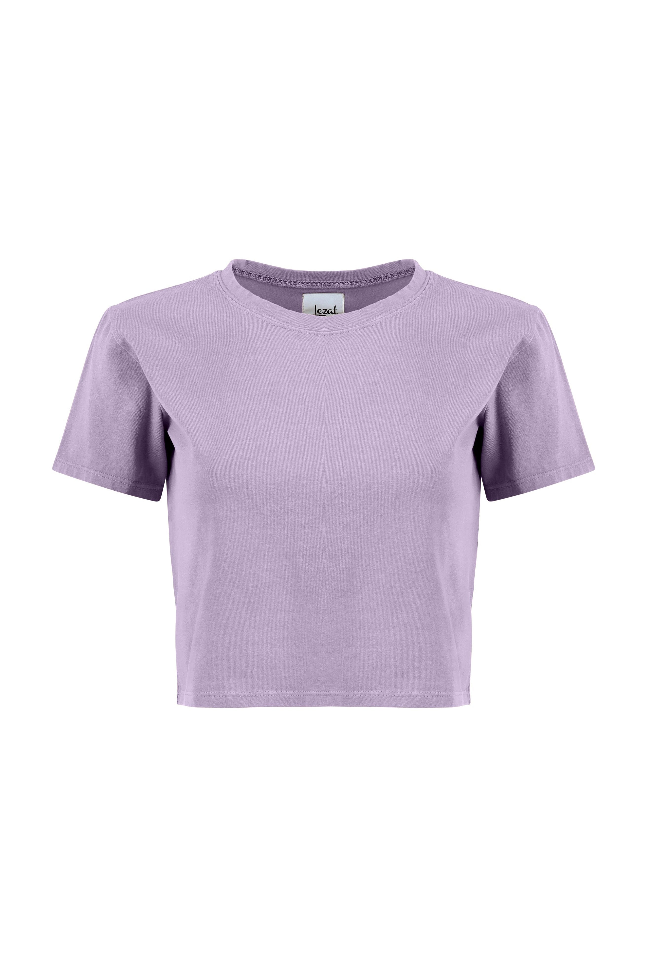 Lezat T-Shirt Melody Everyday Organic Cotton Tee - Lavender