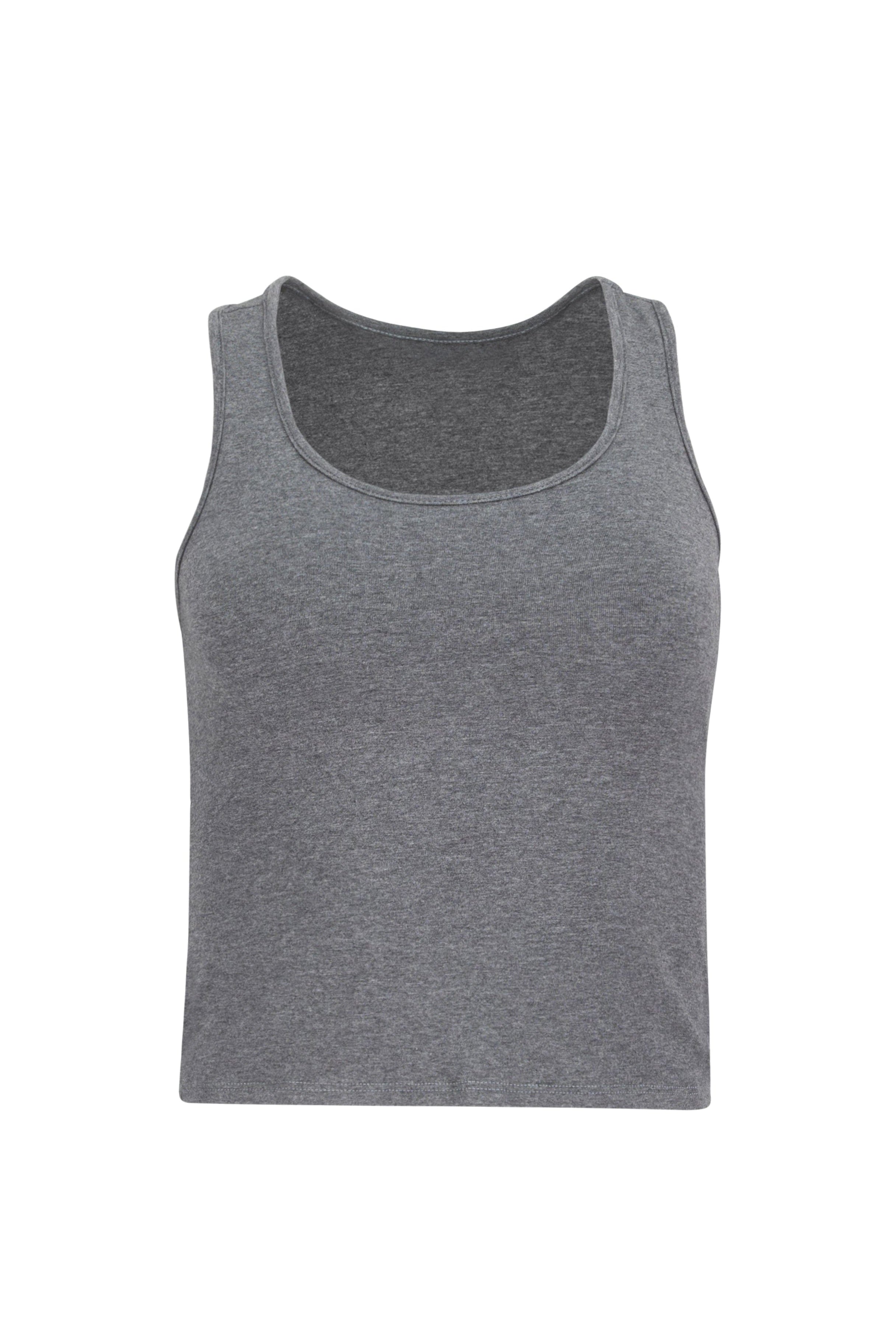 Lezat Tank Dark Heather Gray / XS Elsa Organic Cotton Racerback Tank