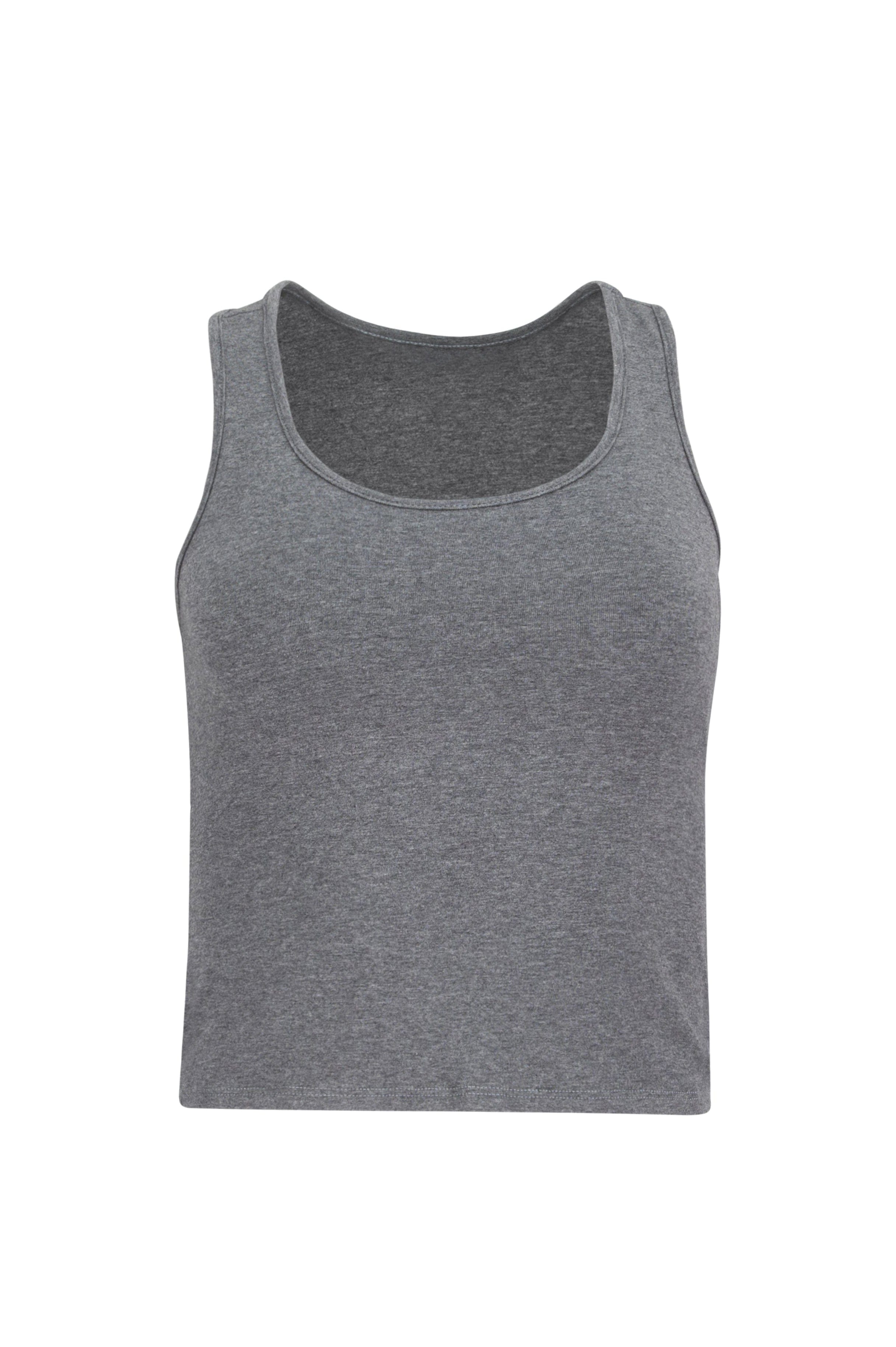 Lezat Tank Dark Heather Gray / XS Elsa Organic Cotton Racerback Tank