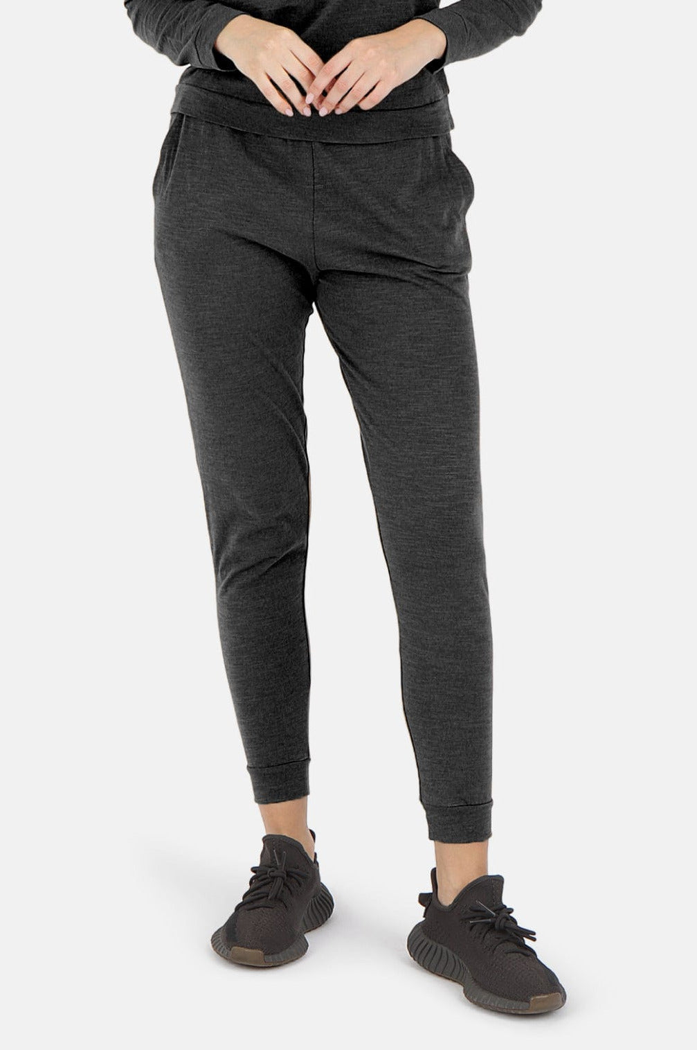 Lezat Tank Tegan Cotton Jogger Pant - Black