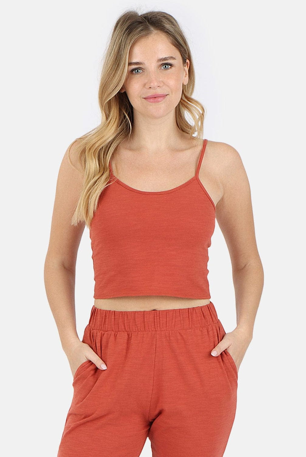 Lezat Tank Tegan Organic Cotton Cami Tank