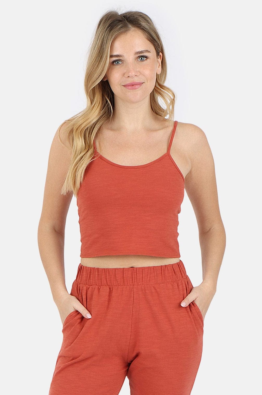 Lezat Tank Tegan Organic Cotton Cami Tank