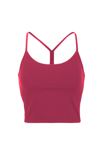 Lezat Top Berry / XS Lea Organic Cotton Cropped Tank