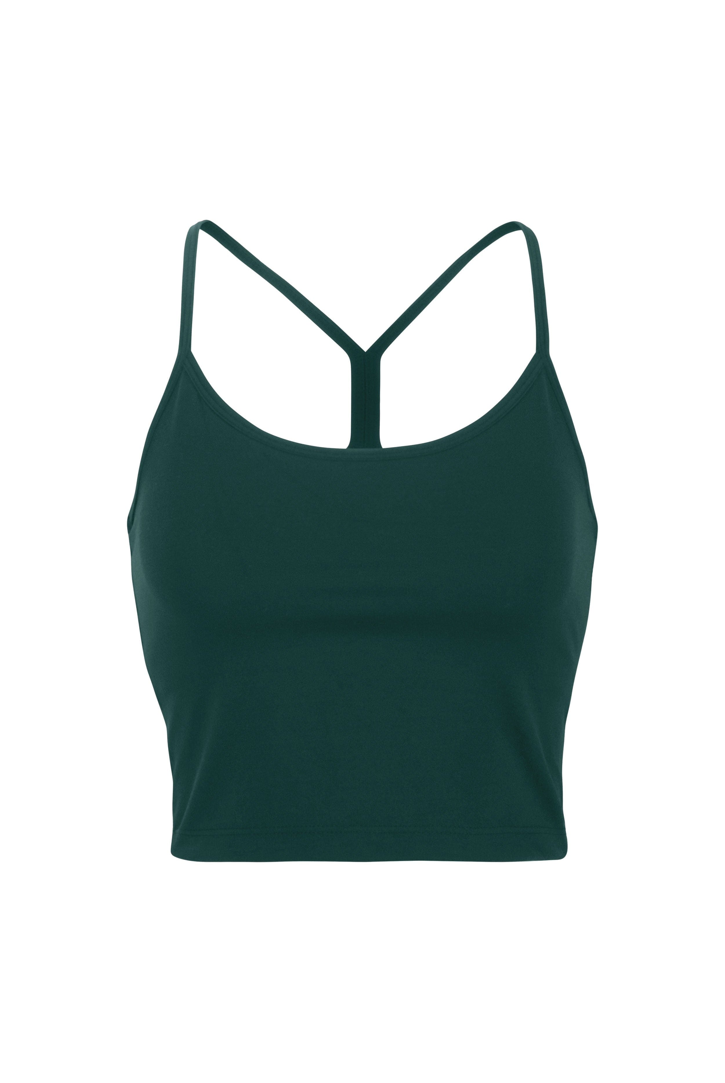 Lezat Top Forest / XS Lea Organic Cotton Cropped Tank