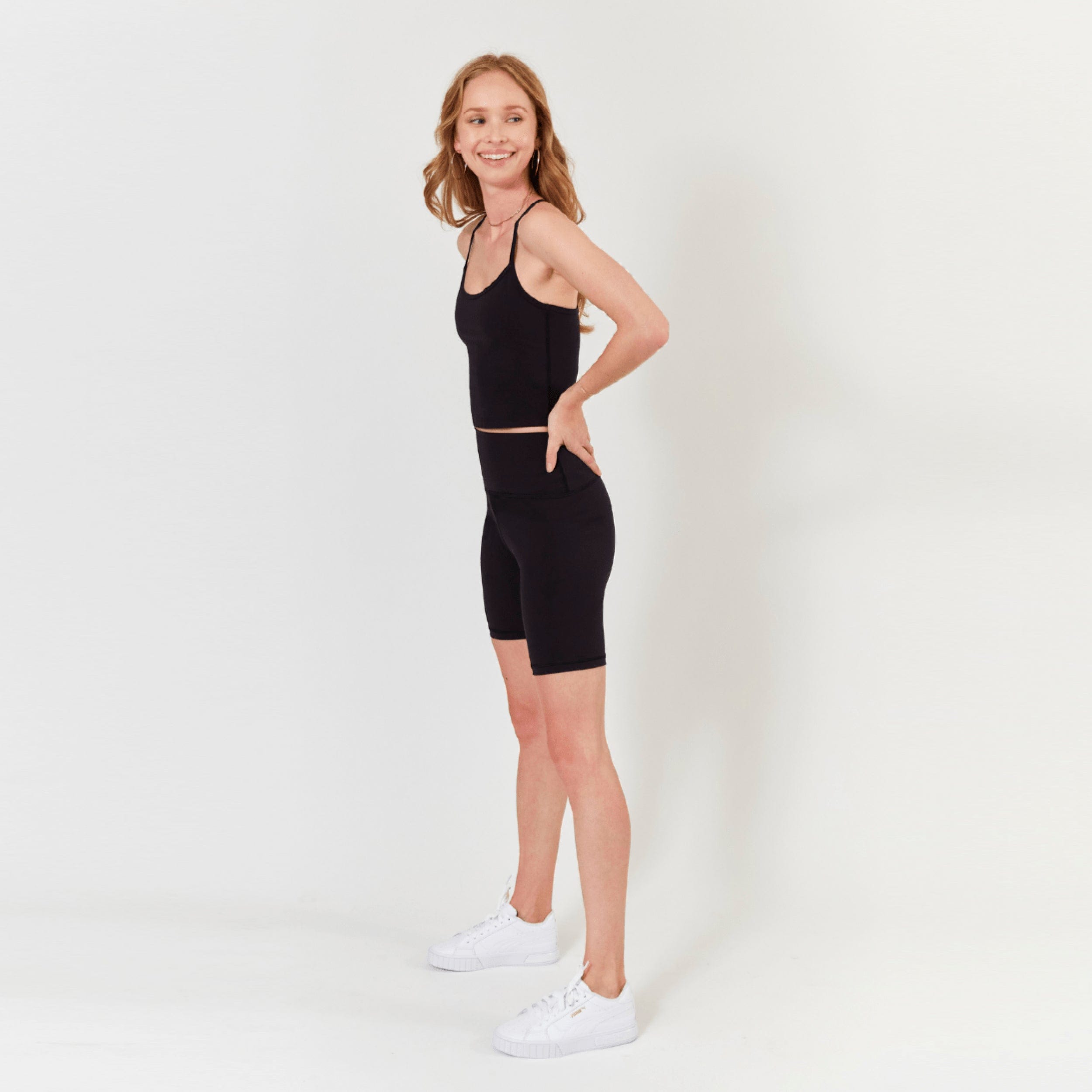 Lezat Top Lea Organic Cotton Cropped Tank