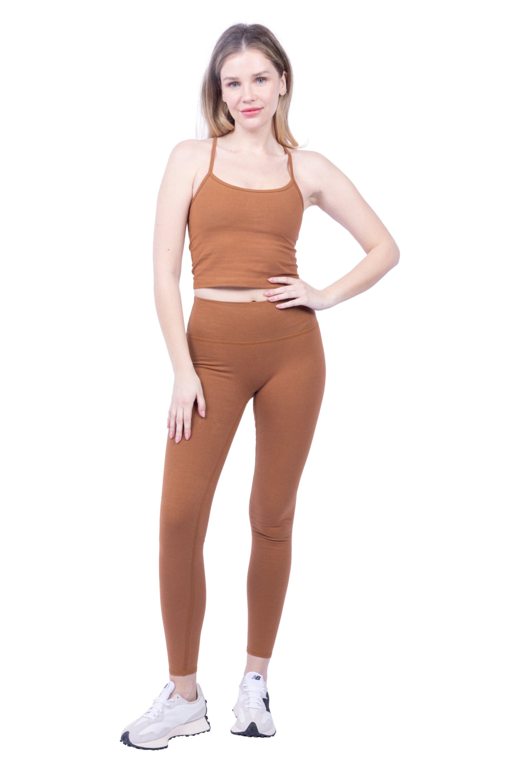 Lezat Top Lea Organic Cotton Cropped Tank
