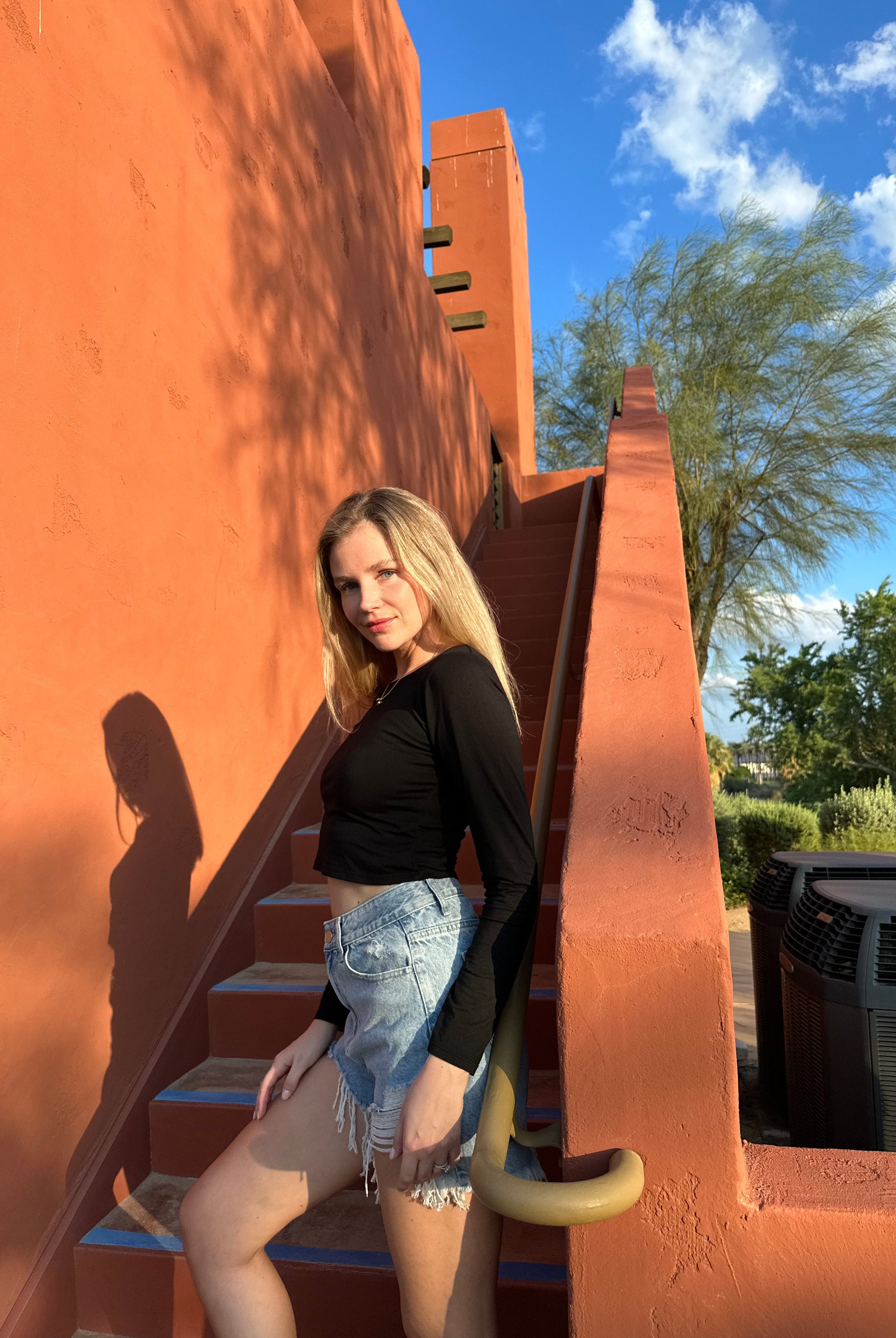 Lezat Top Runa Modal Long Sleeve Cropped Top - Black