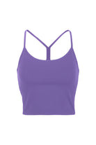 Lezat Top Ultra Violet / XS Lea Organic Cotton Cropped Tank