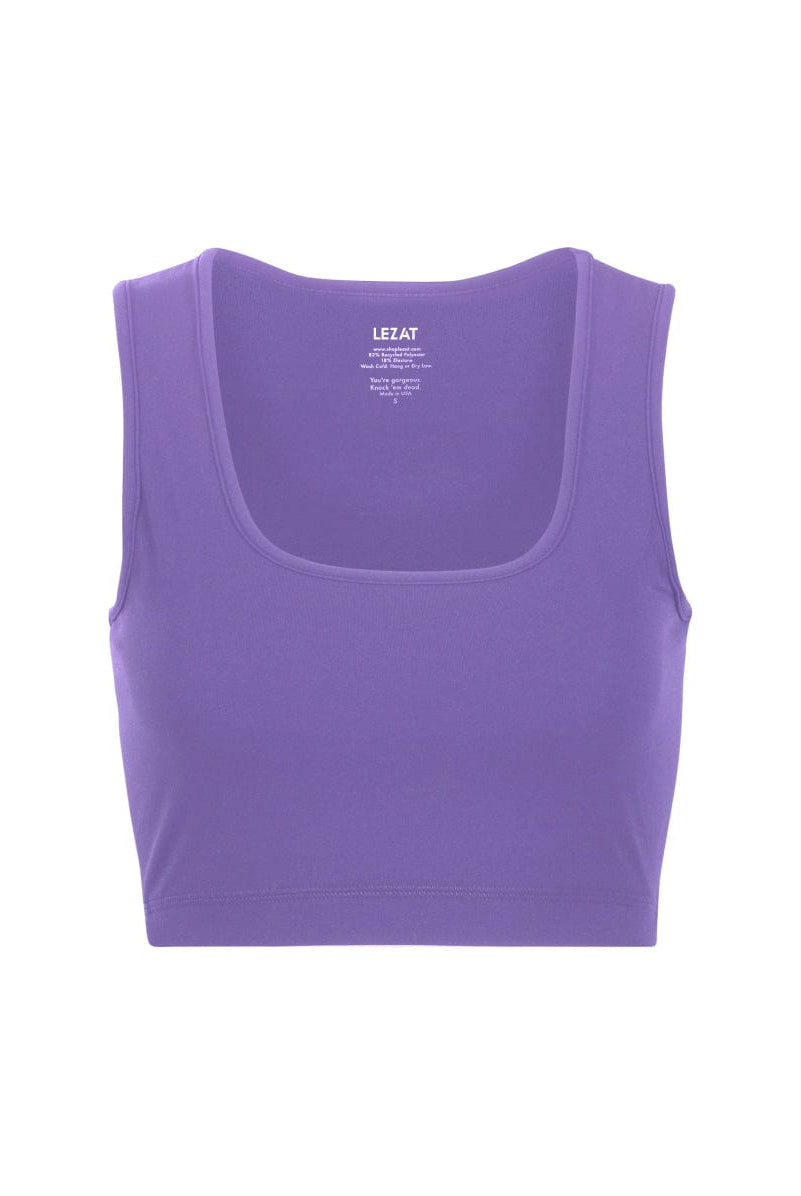 Lezat Top Ultra Violet / XS Sara Organic Cotton Bra Top