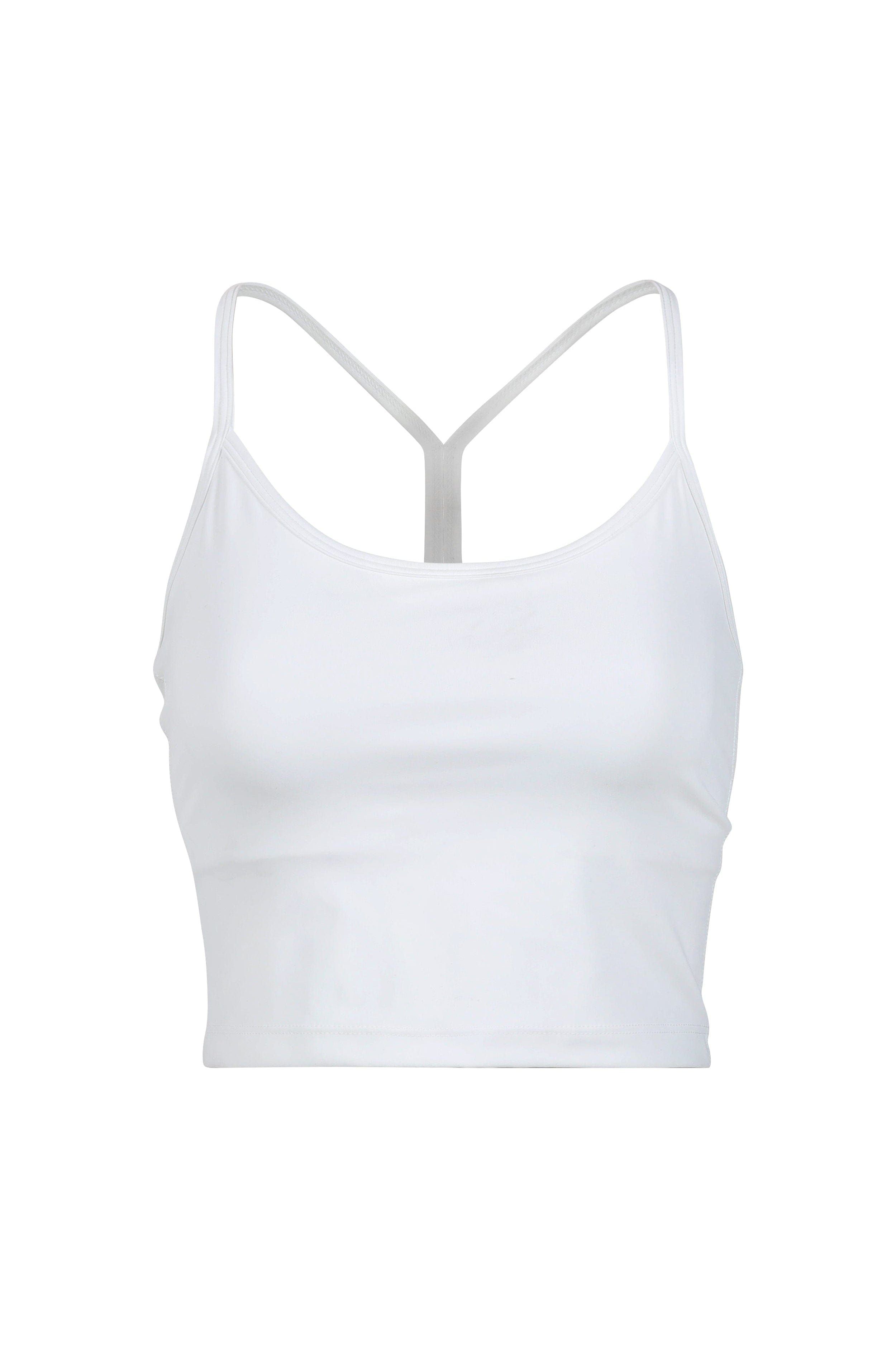 Lezat Top White / XS Lea Organic Cotton Cropped Tank