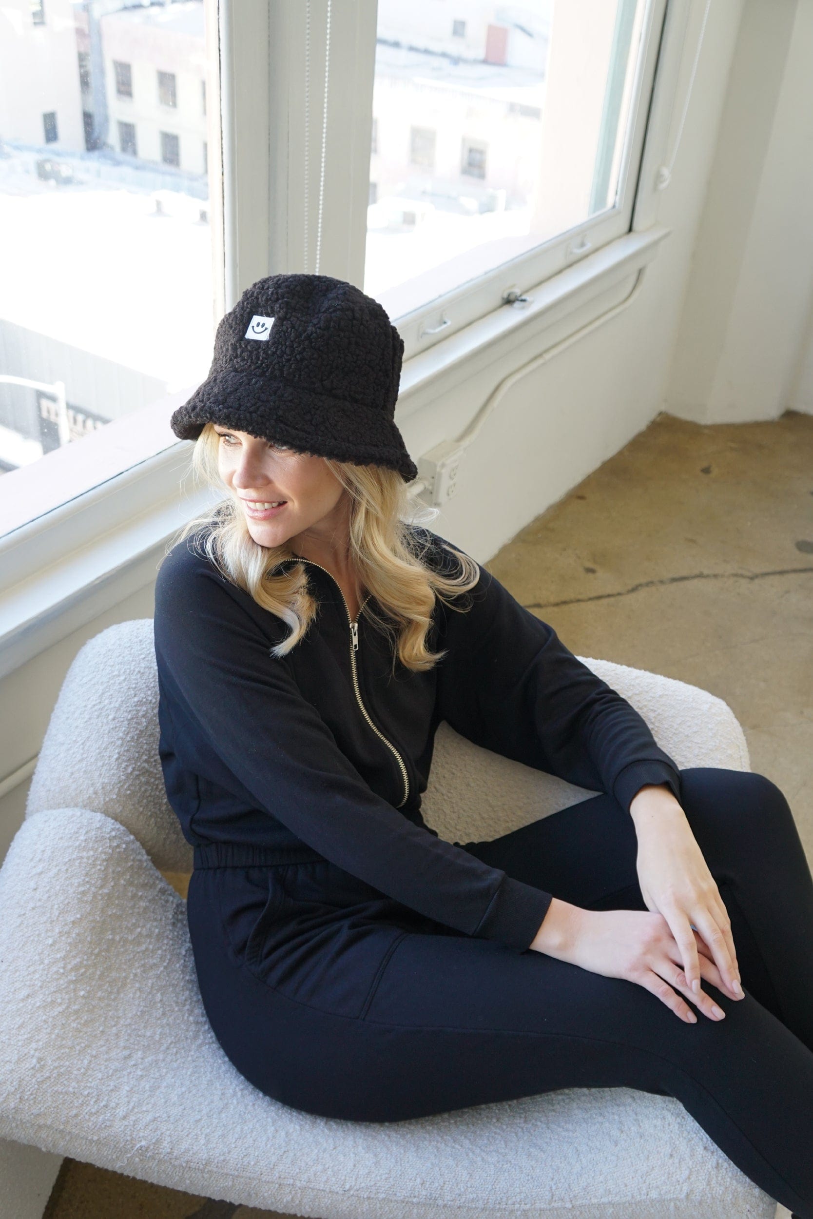 Lezat Jumpsuit Restore Soft Terry Jumpsuit - Black