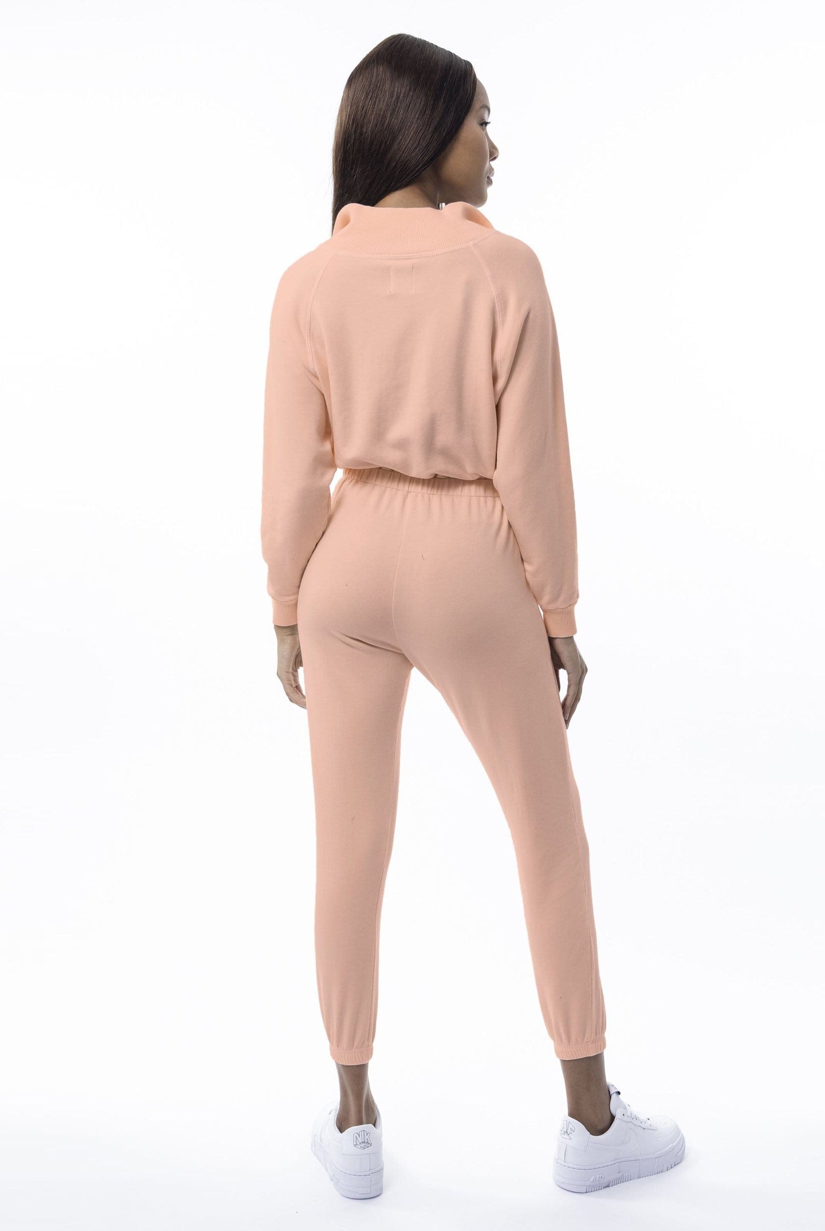 Lezat Jumpsuit Restore Soft Terry Jumpsuit - Peach