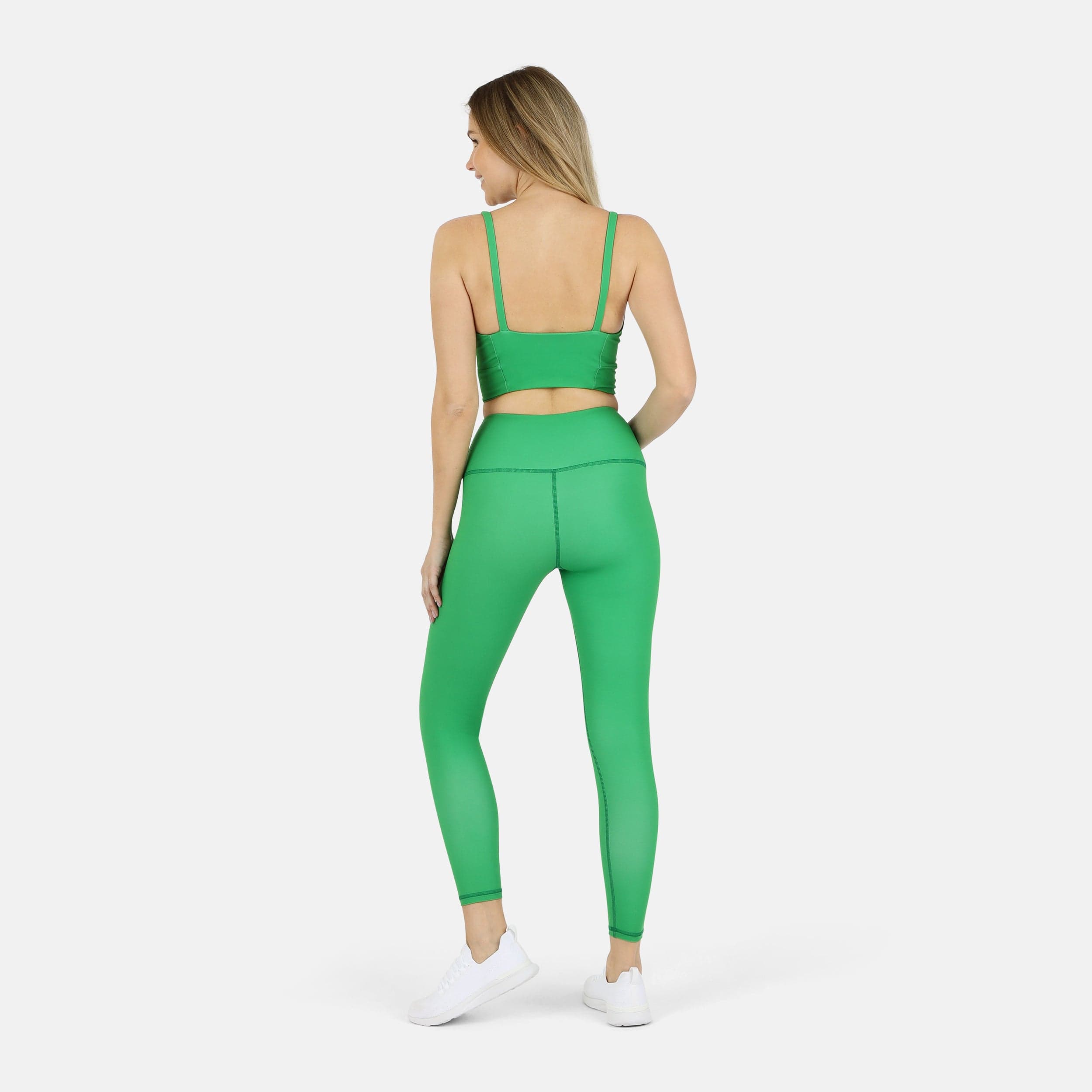 Lezat Legging Ada Organic Cotton 7/8 Legging - Kelly Green