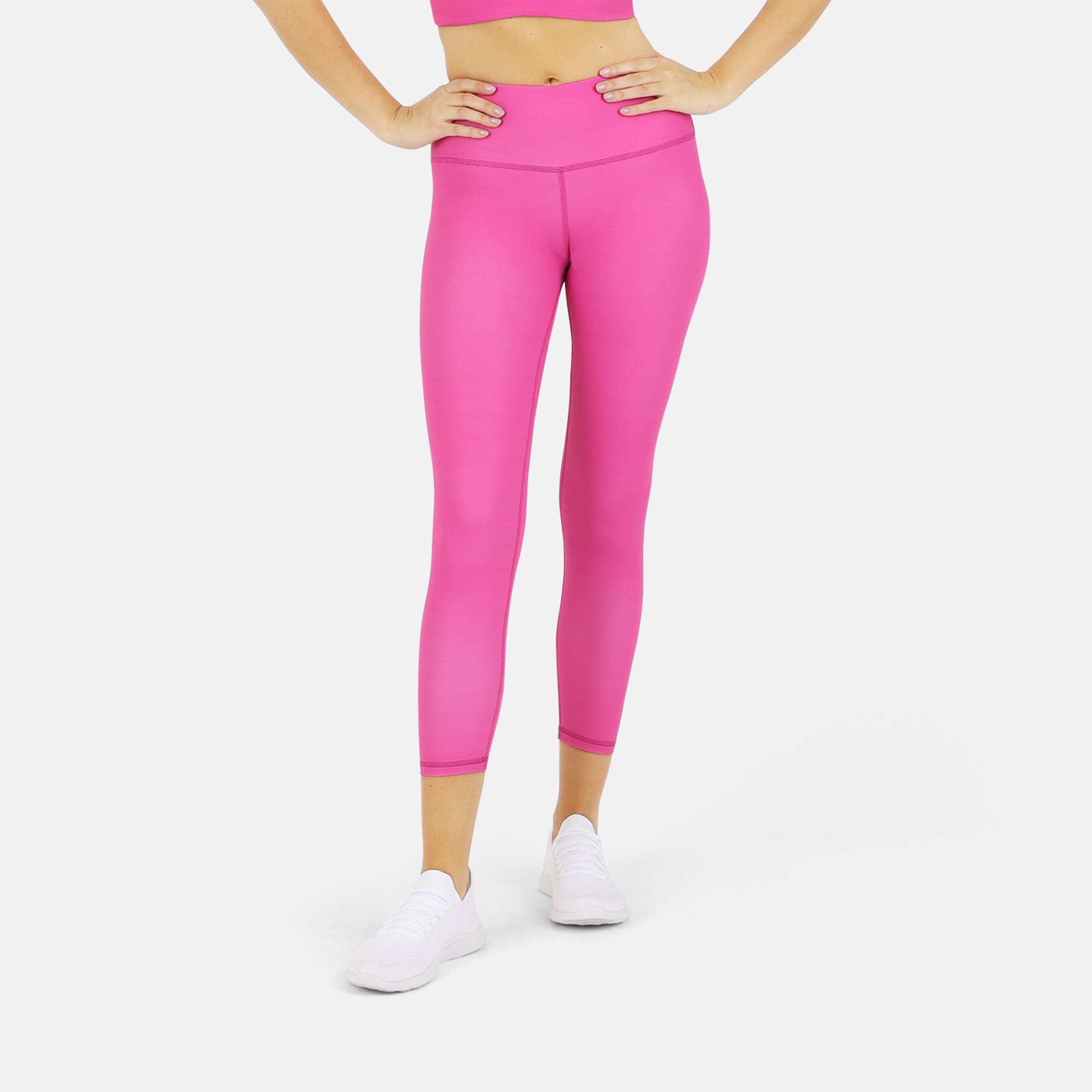 Lezat Legging Ada Organic Cotton 7/8 Legging - Pink Aster