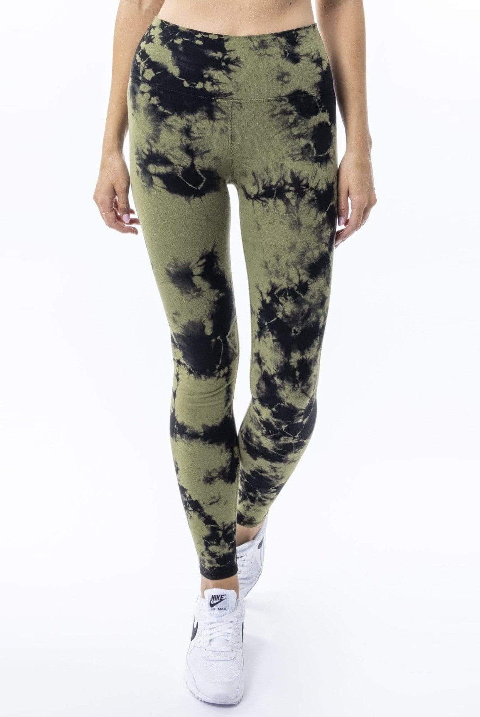Lezat Legging Dani Organic Cotton Legging - Army Tie Dye