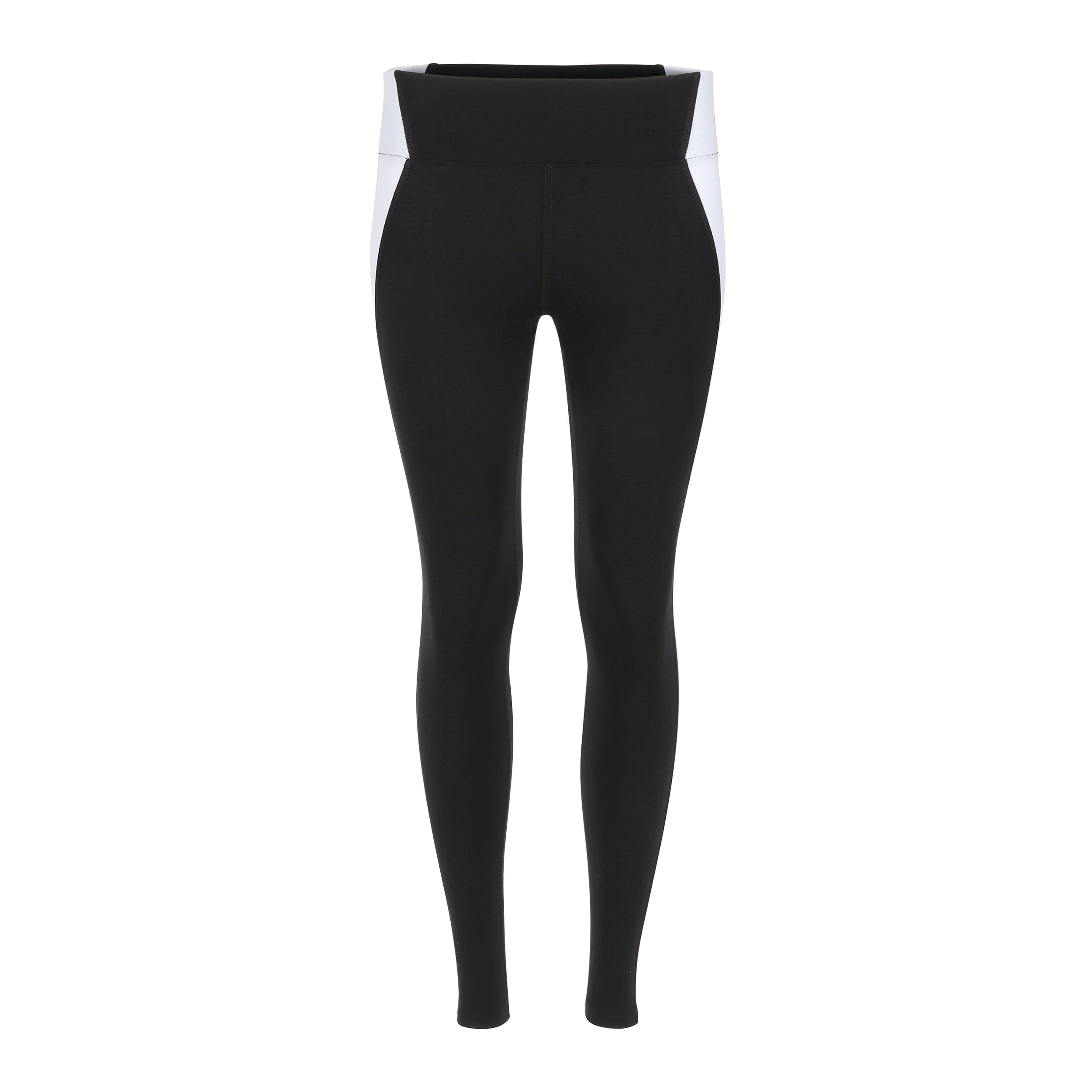 Lezat Legging Neda Colorblock Organic Cotton High Waisted Legging - Black