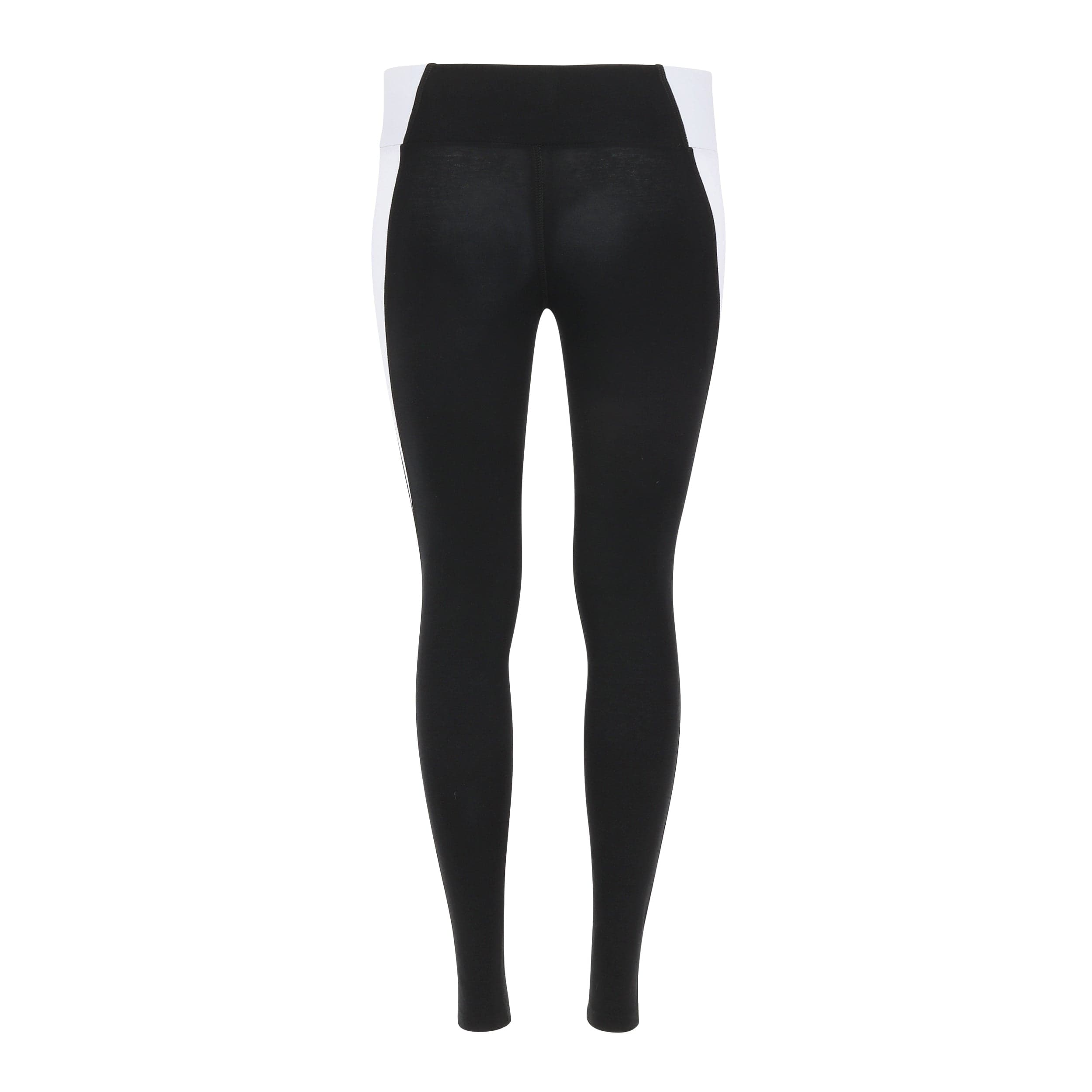 Lezat Legging Neda Colorblock Organic Cotton High Waisted Legging - Black